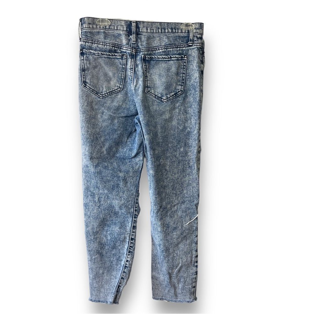 SO Acid Wash High Rise‎ Mom Jeans, Size 7/28W - Picture 3 of 9